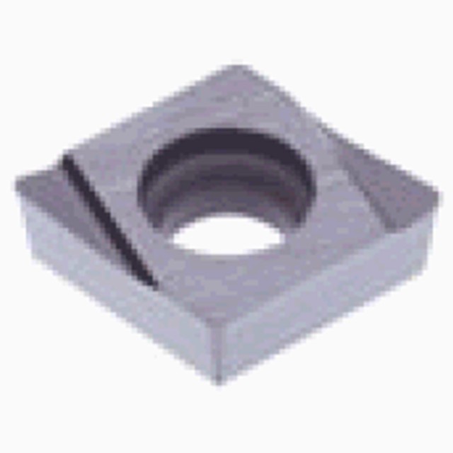 Tungaloy 6997863 | CCGT 21.51 L-W15 GT9530 1/4" Circle Diameter x 0.094" Thickness x 0.016" Radius TiCNO Coated Cermet Indexable Turning Insert
