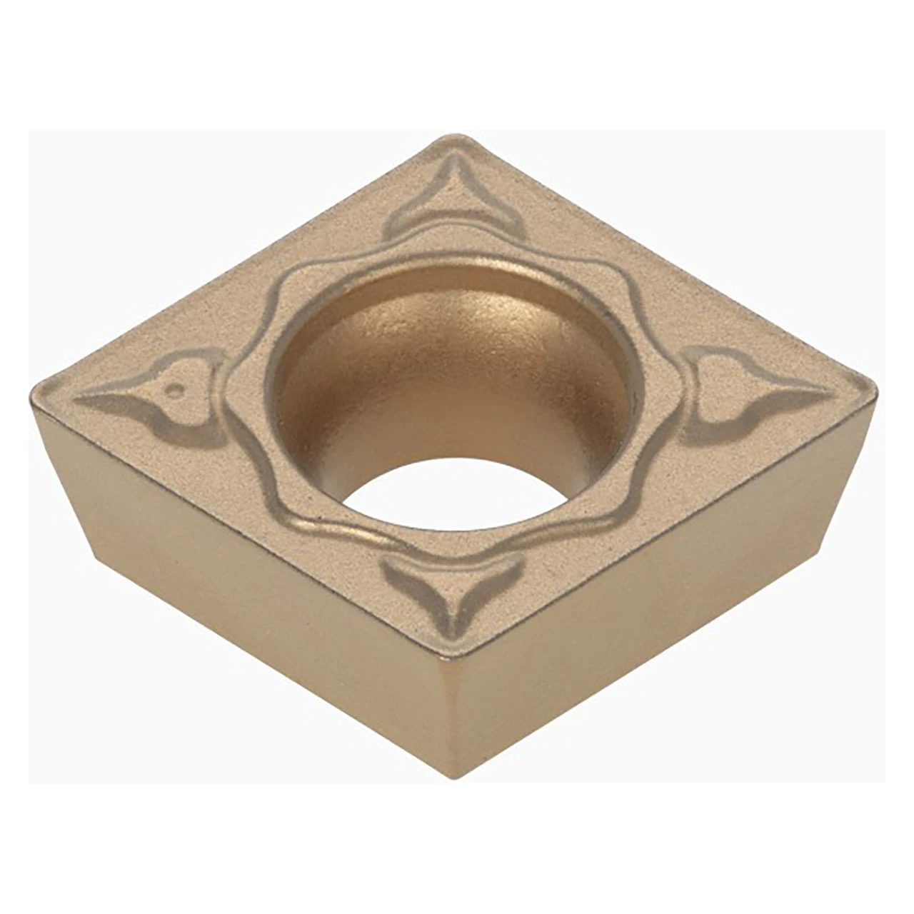 Tungaloy 6777813 | CPMT 32.52 TM T9215 3/8" Circle Diameter x 0.156" Thickness x 0.031" Radius TiCN+Al2O3+TiN Coated Carbide Indexable Turning Insert