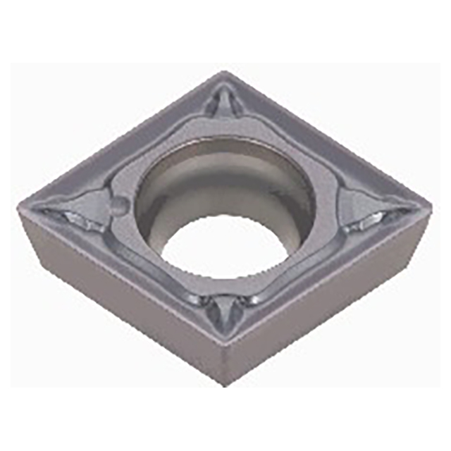 Tungaloy 6775785 | CPMT 32.51 PS AH8015 3/8" Circle Diameter x 0.156" Thickness x 0.016" Radius TiAlN Coated Carbide Indexable Turning Insert