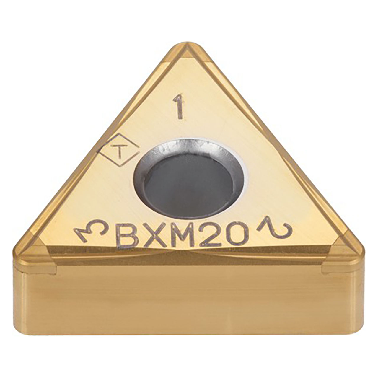 Tungaloy 6805238 | 3QP-TNGM 332 HM BXM20 3/8" Circle Diameter x 0.187" Thickness x 0.031" Radius TiCN Coated Polycrystalline Cubic Boron Nitride Indexable Turning Insert