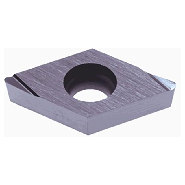 Tungaloy 6997926 | DCGT 21.51 R-W10 NS9530 1/4" Circle Diameter x 0.094" Thickness x 0.016" Radius Cermet Indexable Turning Insert