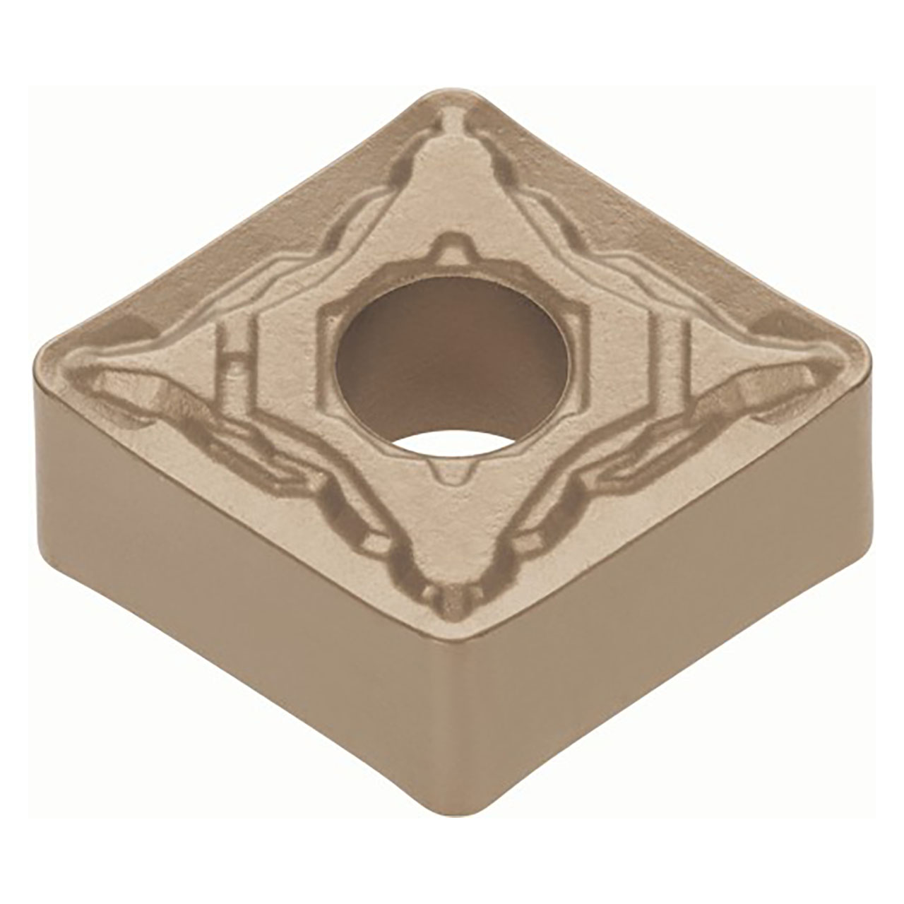 Tungaloy 6710242 | CNMG 332E TSF GT9530 3/8" Circle Diameter x 0.187" Thickness x 0.031" Radius TiCNO Coated Cermet Indexable Turning Insert
