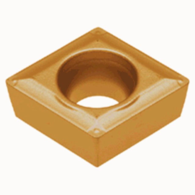 Tungaloy 6781202 | CCMT 21.51-23 T9225 1/4" Circle Diameter x 0.094" Thickness x 0.016" Radius Carbide Indexable Turning Insert