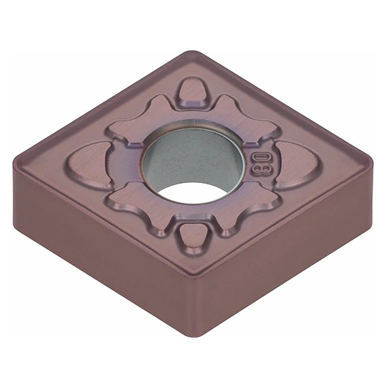 Tungaloy 6877354 | CNMG 431 SDM T6215 1/2" Circle Diameter x 0.187" Thickness x 0.016" Radius Carbide Indexable Turning Insert