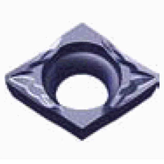 Tungaloy 6737292 | EPGT 520.5 F-JS SH725 0.156" Circle Diameter x 0.063" Thickness x 0.008" Radius Carbide Indexable Turning Insert