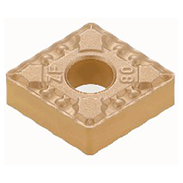 Tungaloy 6998124 | CNMG 431 ZF NS9530 1/2" Circle Diameter x 0.187" Thickness x 0.016" Radius Cermet Indexable Turning Insert