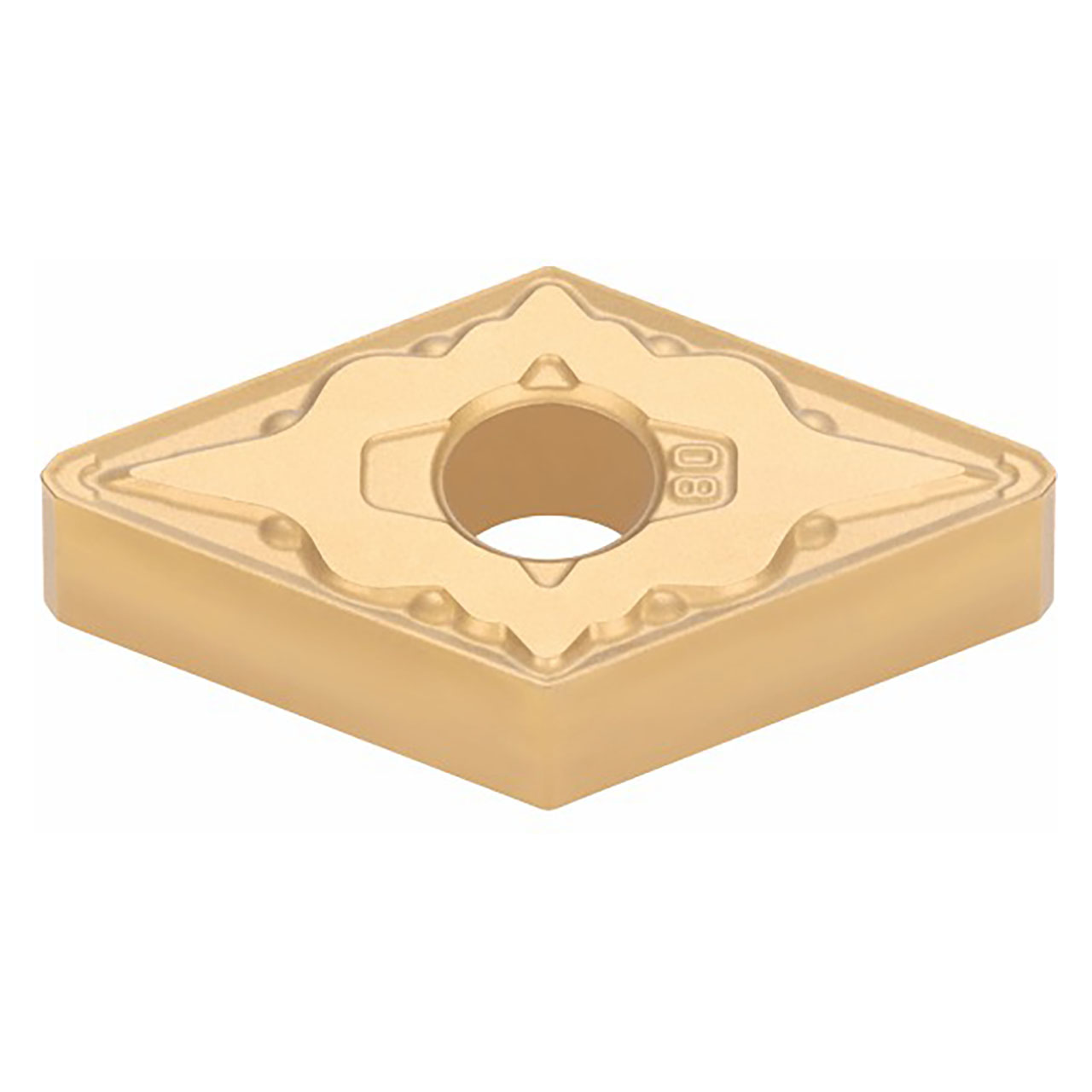 Tungaloy 6772238 | DNMG 443 SW T9215 1/2" Circle Diameter x 1/4" Thickness x 0.047" Radius TiCN+Al2O3+TiN Coated Carbide Indexable Turning Insert