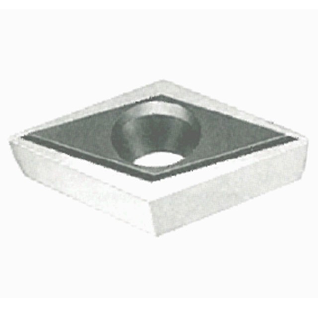 Tungaloy 6997937 | DCGT 32.52 NS9530 3/8" Circle Diameter x 0.156" Thickness x 0.031" Radius Cermet Indexable Turning Insert