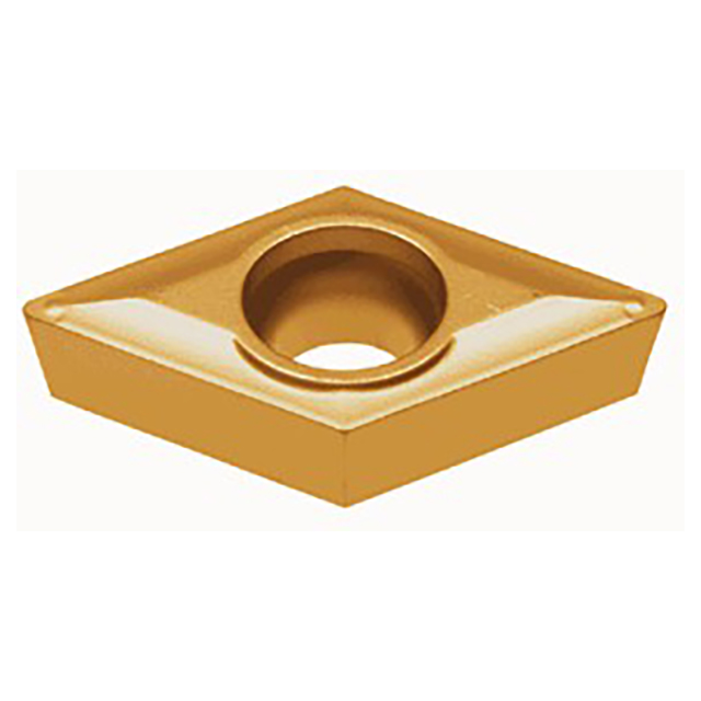 Tungaloy 6998619 | DCMT 32.51-23 NS9530 3/8" Circle Diameter x 0.156" Thickness x 0.016" Radius Cermet Indexable Turning Insert