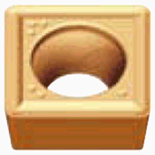 Tungaloy 6864772 | SCMT 32.51 CM T5115 3/8" Circle Diameter x 0.156" Thickness x 0.016" Radius TiCN+Al2O3+TiN Coated Carbide Indexable Turning Insert