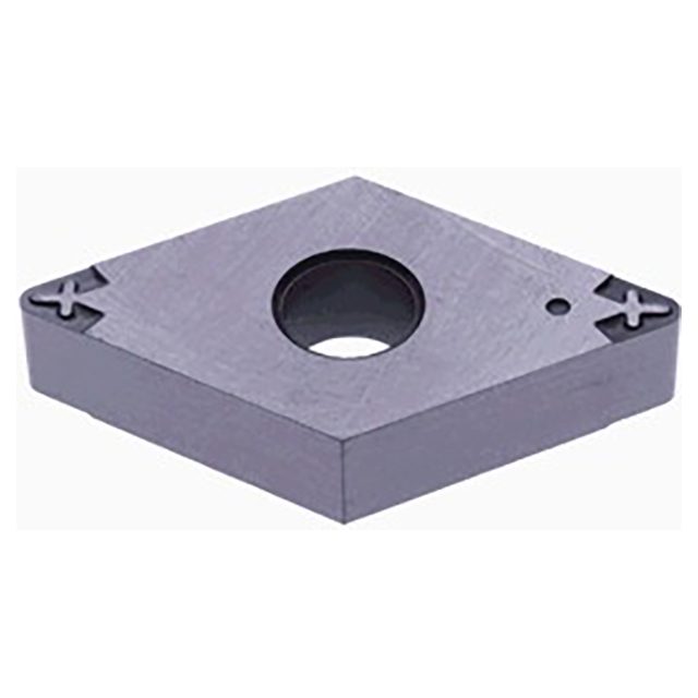 Tungaloy 6997793 | DNGG 330.5-01 NS9530 3/8" Circle Diameter x 0.187" Thickness x 0.008" Radius Cermet Indexable Turning Insert
