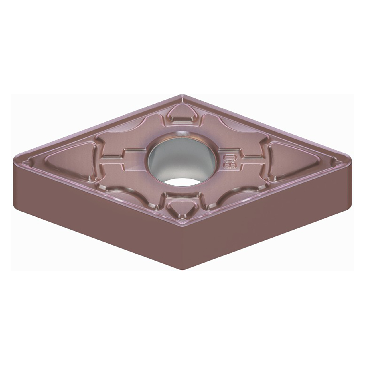 Tungaloy 6890528 | DNMG 441 SDM AH6225 1/2" Circle Diameter x 1/4" Thickness x 0.016" Radius Carbide Indexable Turning Insert