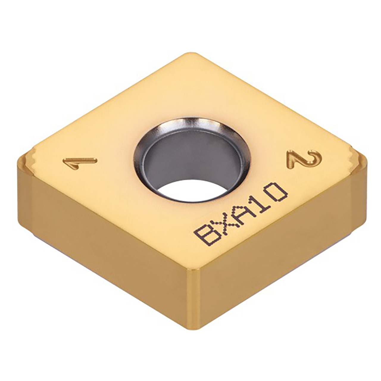 Tungaloy 6795139 | 4QS-CNGG 431 HP BXA10 1/2" Circle Diameter x 0.187" Thickness x 0.016" Radius Carbide Indexable Turning Insert