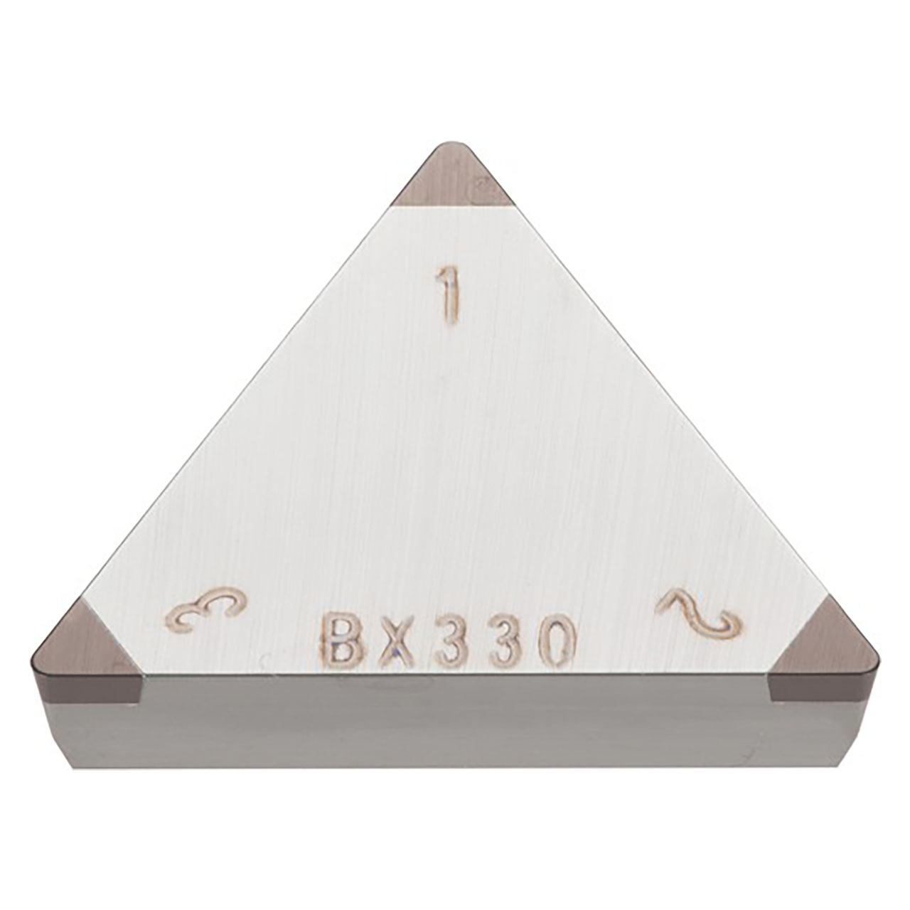 Tungaloy 6818070 | 3QP-TPMN 321 BX360 3/8" Circle Diameter x 1/8" Thickness x 0.016" Radius Polycrystalline Cubic Boron Nitride Indexable Turning Insert