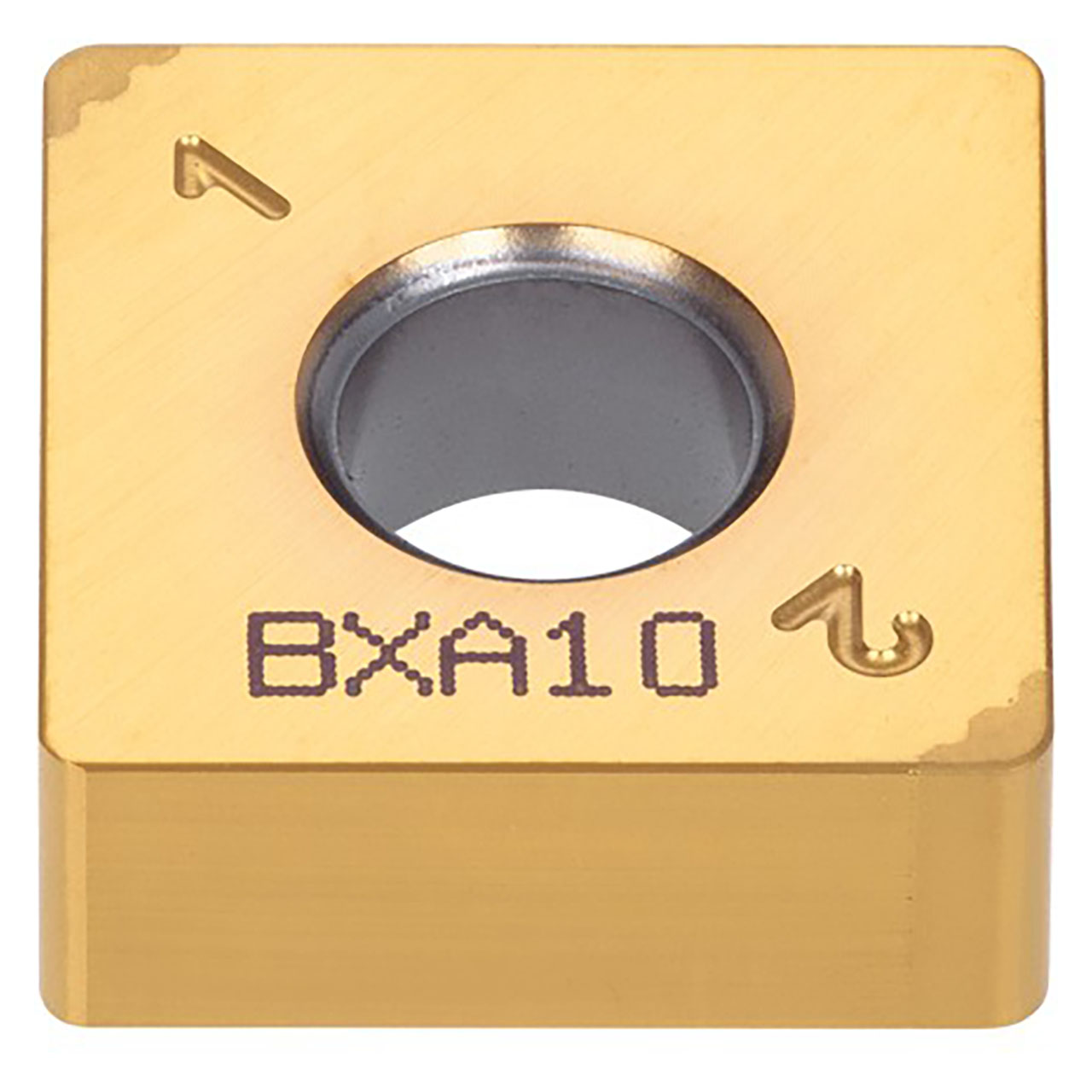 Tungaloy 6795233 | 4QS-SNGA 432 BXA20 1/2" Circle Diameter x 0.187" Thickness x 0.031" Radius Polycrystalline Cubic Boron Nitride Indexable Turning Insert