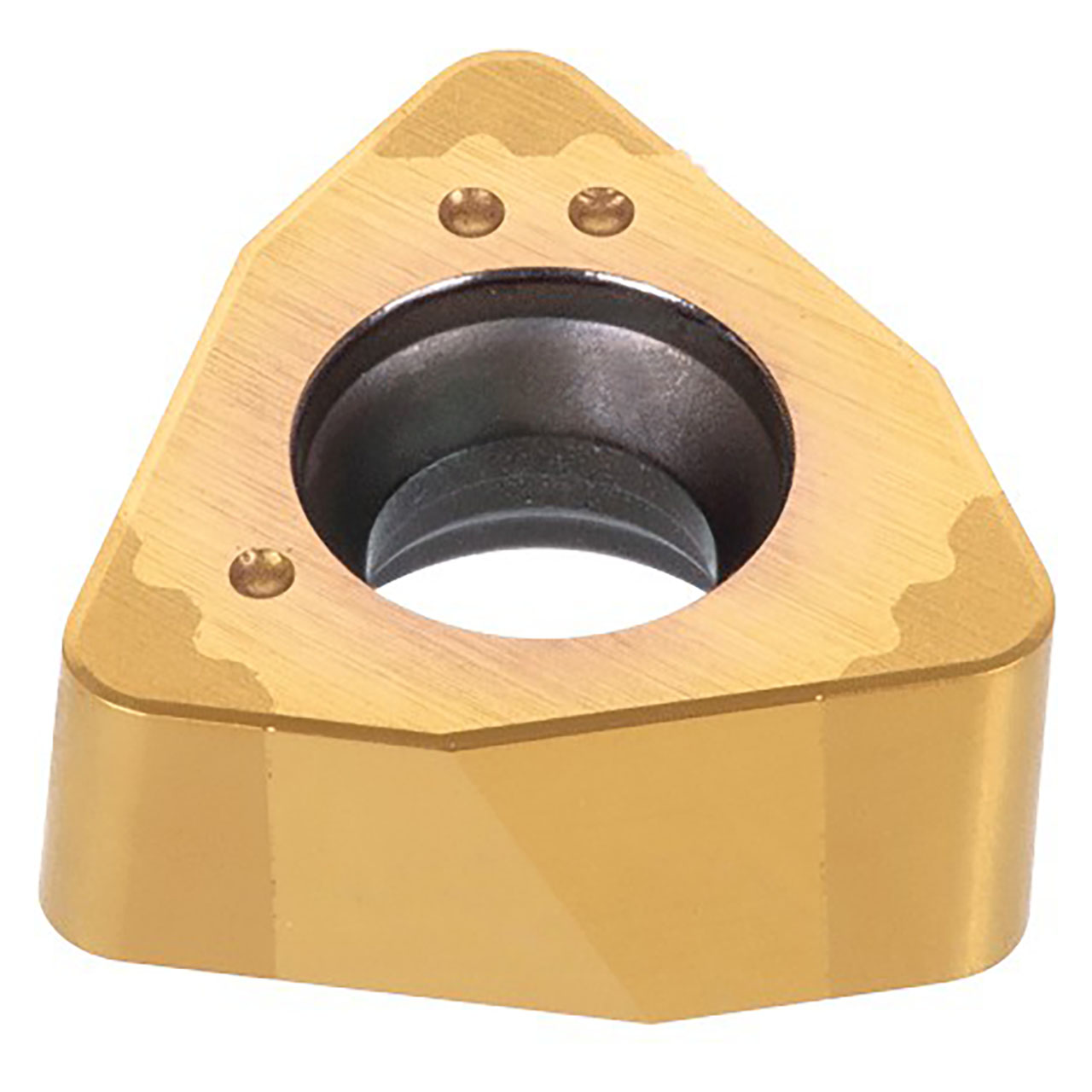 Tungaloy 6793233 | 6QS-WXGQ 222SPR BXA10 1/4" Circle Diameter x 1/8" Thickness x 0.032" Radius Carbide Indexable Turning Insert