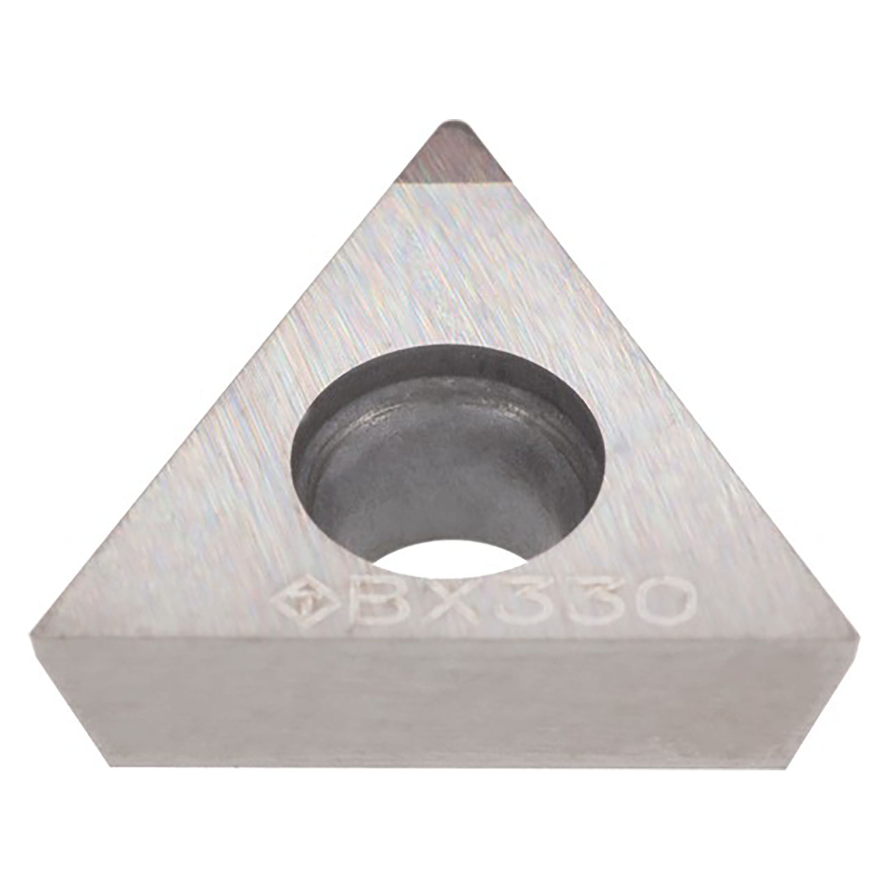 Tungaloy 6812292 | Q-TPMW 2.521 BX330 0.313" Circle Diameter x 1/8" Thickness x 0.016" Radius Polycrystalline Cubic Boron Nitride Indexable Turning Insert