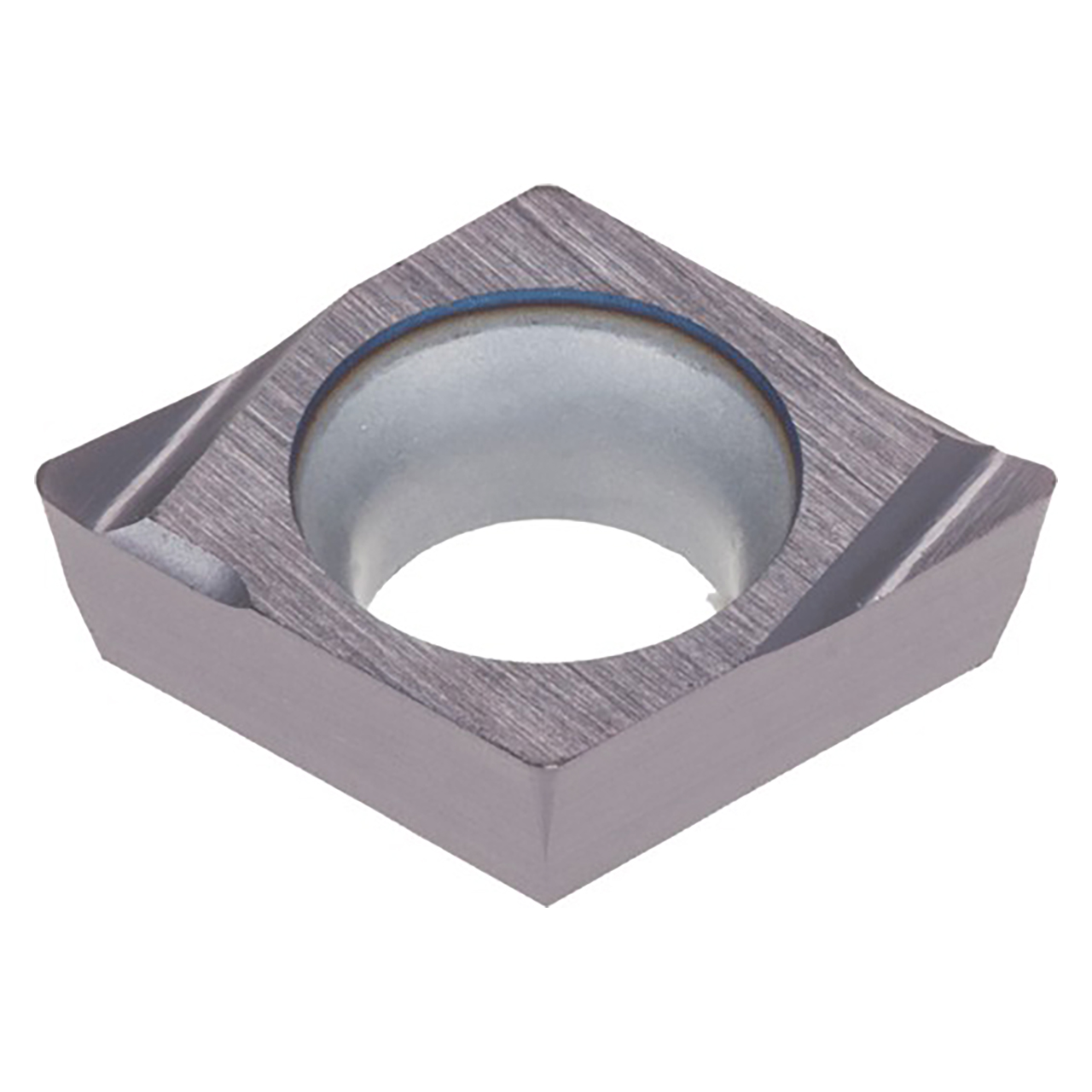 Tungaloy 6804323 | EPGT 521 R-W08 GH110 0.156" Circle Diameter x 0.063" Thickness x 0.016" Radius TiCNO Coated Carbide Indexable Turning Insert