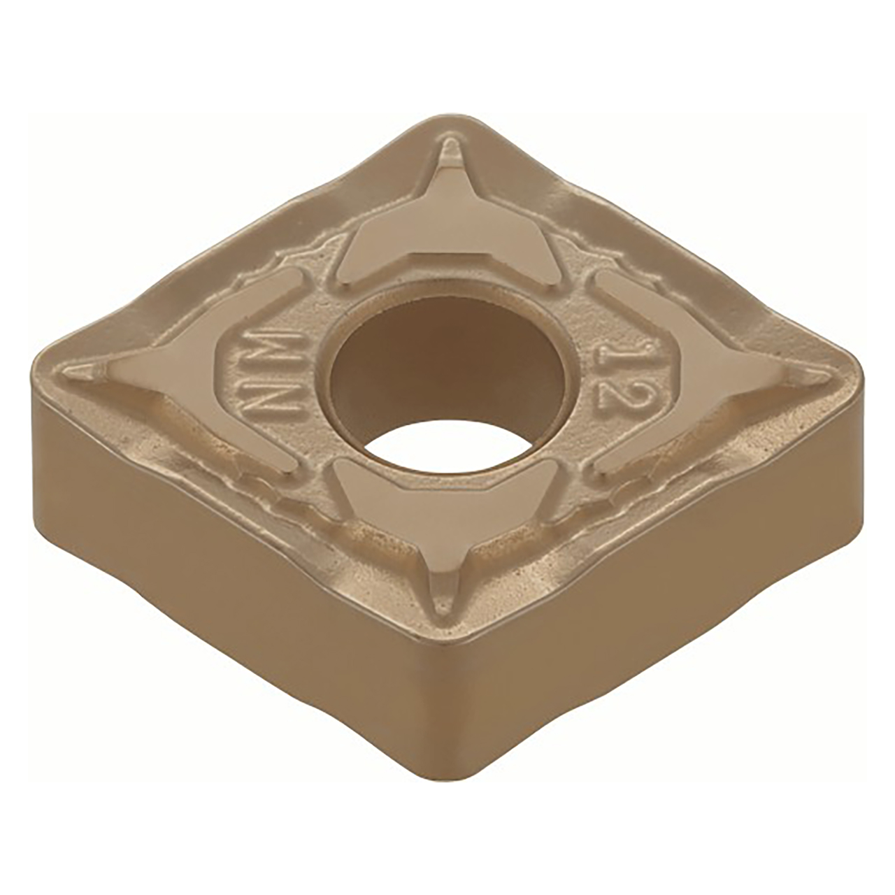 Tungaloy 6998135 | CNMG 432 NM NS9530 1/2" Circle Diameter x 0.187" Thickness x 0.031" Radius Cermet Indexable Turning Insert