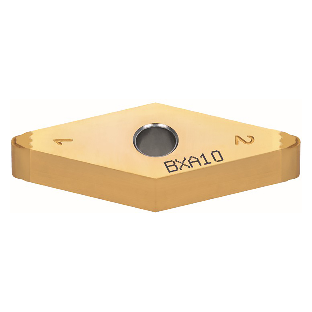 Tungaloy 6795259 | 4QS-VNGG 331 HP BXA20 3/8" Circle Diameter x 0.187" Thickness x 0.016" Radius Polycrystalline Cubic Boron Nitride Indexable Turning Insert