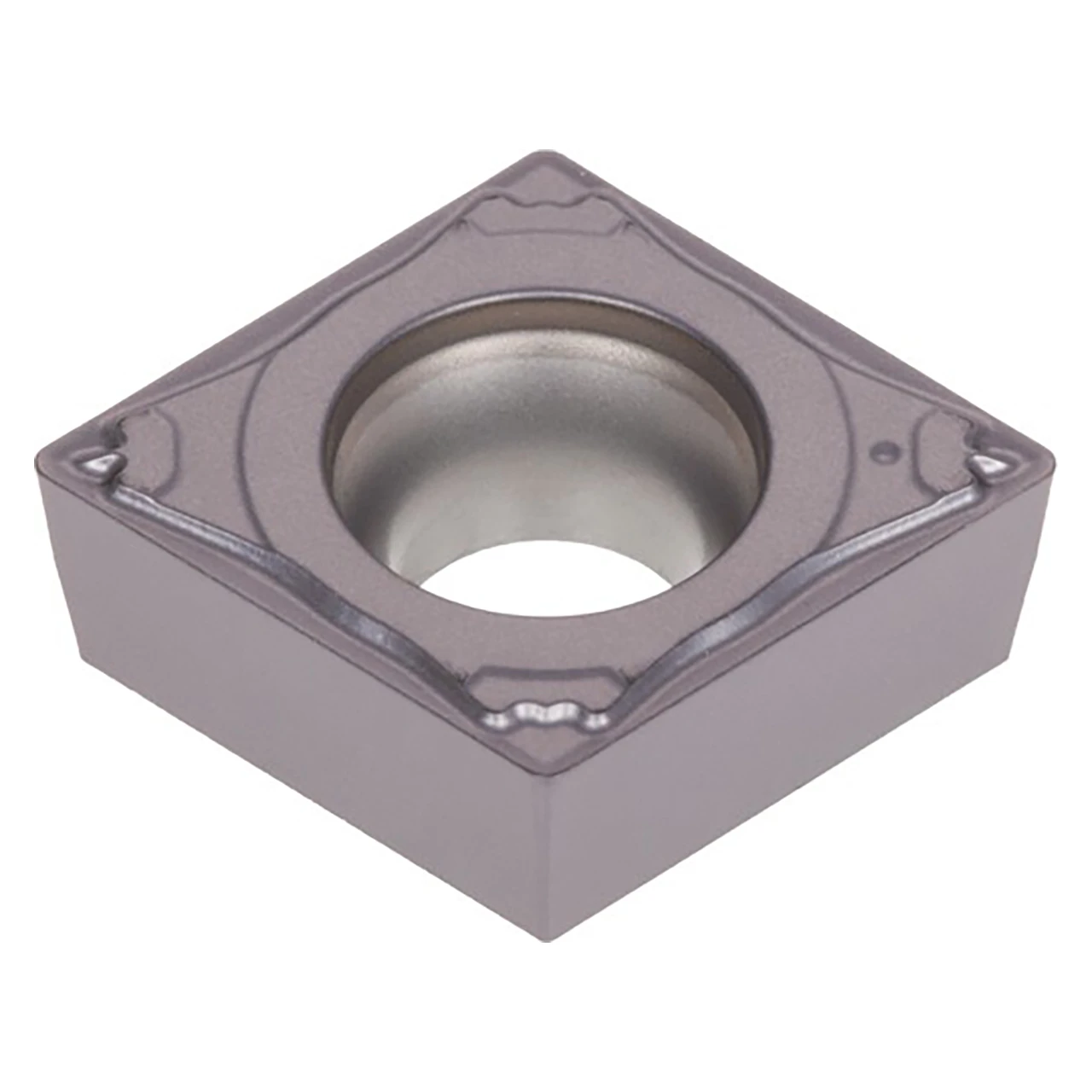 Tungaloy 6820966 | CCMT 32.50.5 PF GH730 3/8" Circle Diameter x 0.156" Thickness x 0.008" Radius TiCNO Coated Carbide Indexable Turning Insert