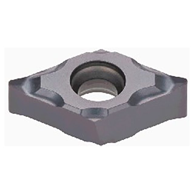 Tungaloy 6723766 | DXGU 220.5L SS NS9530 1/4" Circle Diameter x 1/8" Thickness x 0.008" Radius Cermet Indexable Turning Insert
