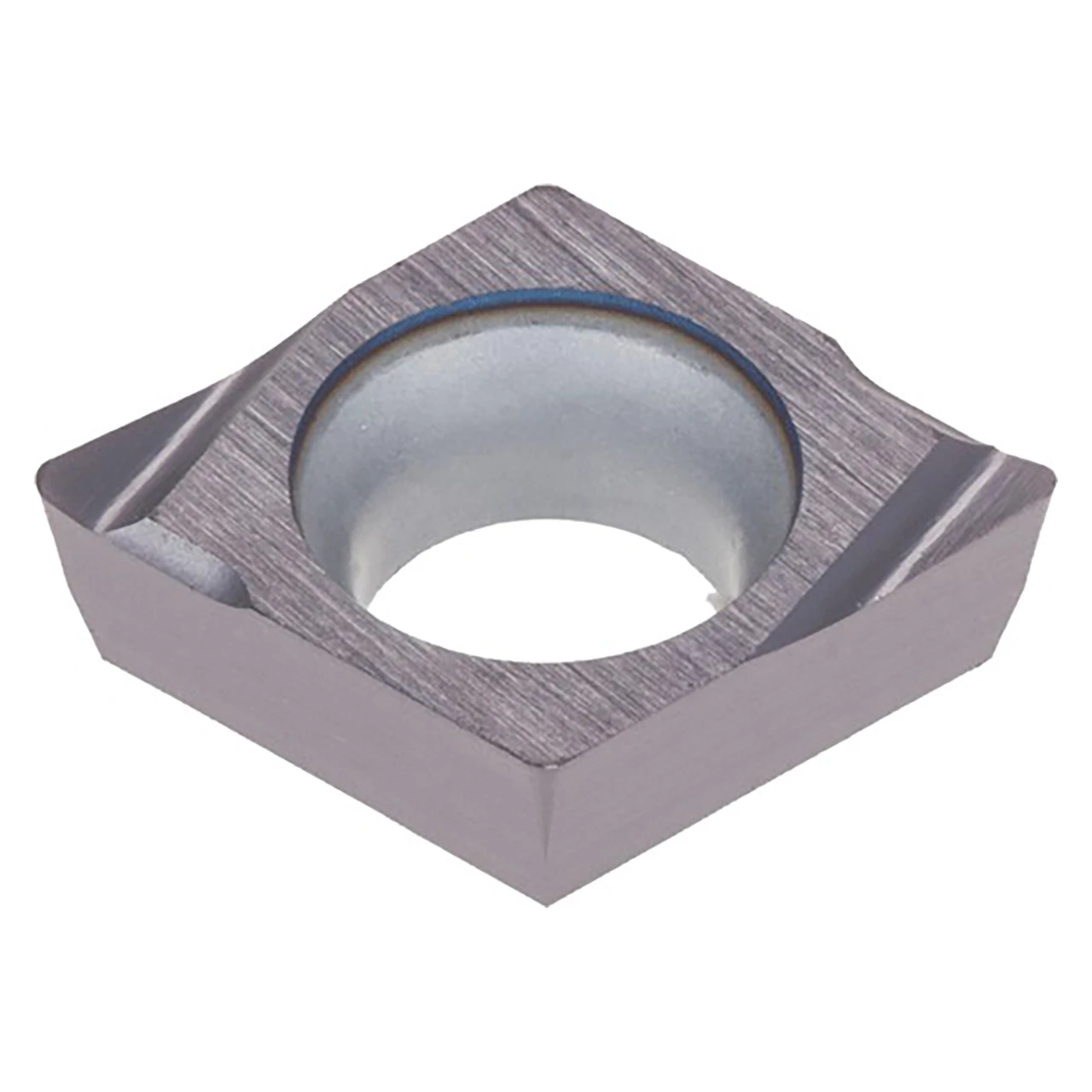 Tungaloy 6804318 | EPGT 521 L-W08 GH110 0.156" Circle Diameter x 0.063" Thickness x 0.016" Radius TiCNO Coated Carbide Indexable Turning Insert