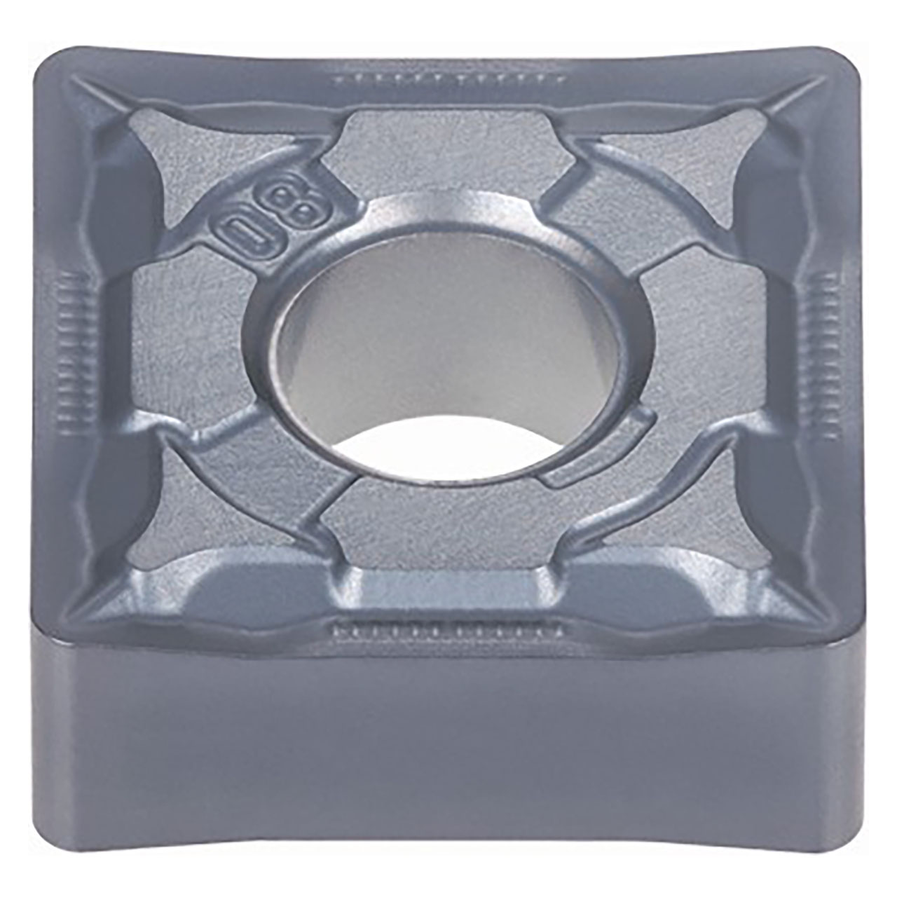 Tungaloy 6741673 | SNMG 433 HRF AH8005 1/2" Circle Diameter x 0.187" Thickness x 0.047" Radius TiAlN Coated Carbide Indexable Turning Insert