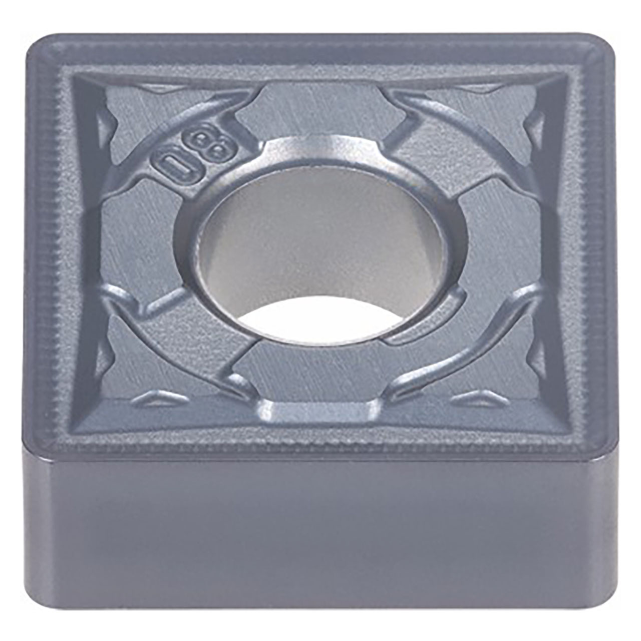 Tungaloy 6741683 | SNMG 643 HRM AH8005 3/4" Circle Diameter x 1/4" Thickness x 0.047" Radius TiAlN Coated Carbide Indexable Turning Insert