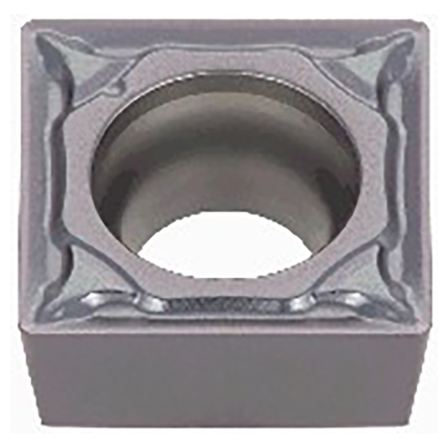 Tungaloy 6994660 | SCMT 432 PS T6120 1/2" Circle Diameter x 0.187" Thickness x 0.031" Radius TiCN+TiN Coated Carbide Indexable Turning Insert