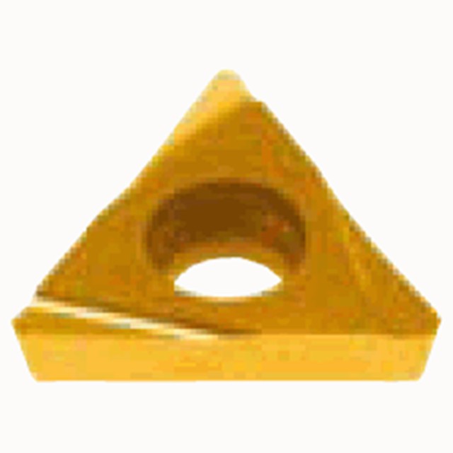 Tungaloy 6997890 | TPGH 631 L-W10 GT9530 0.187" Circle Diameter x 0.094" Thickness x 0.016" Radius TiCNO Coated Cermet Indexable Turning Insert