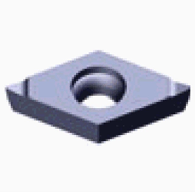 Tungaloy 6856748 | DCET 32.5X MFN-JSP SH730 3/8" Circle Diameter x 0.156" Thickness x 0.003" Radius TiAlN Coated Carbide Indexable Turning Insert