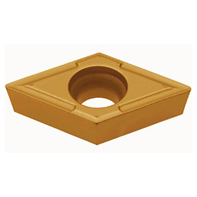 Tungaloy 6712246 | DCMT 32.52-24 T6130 3/8" Circle Diameter x 0.156" Thickness x 0.031" Radius TiCN+TiN Coated Carbide Indexable Turning Insert