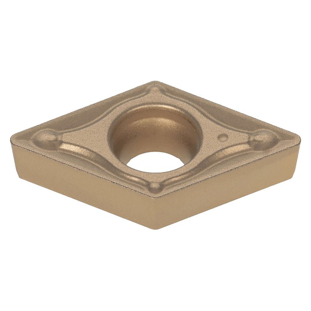 Tungaloy 6825768 | DCMT 32.52 TSF AH8015 3/8" Circle Diameter x 0.156" Thickness x 0.031" Radius TiAlN Coated Carbide Indexable Turning Insert