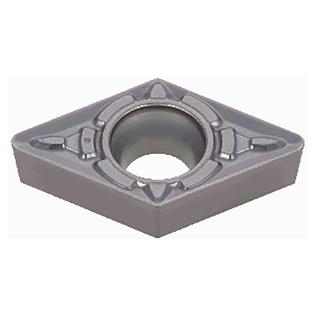Tungaloy 6994912 | DCMT 32.51 PM T6130 3/8" Circle Diameter x 0.156" Thickness x 0.016" Radius TiCN+TiN Coated Carbide Indexable Turning Insert