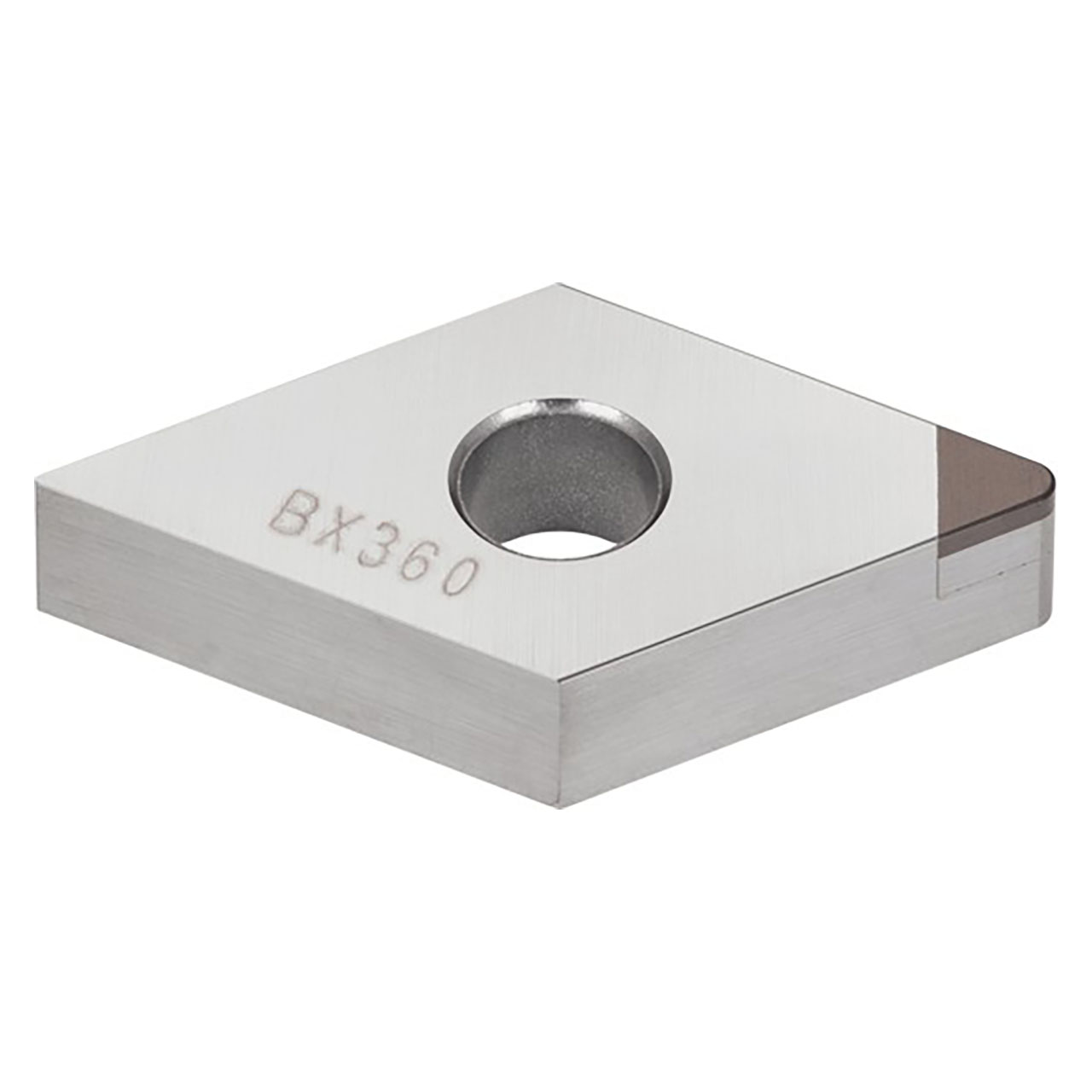 Tungaloy 6803173 | DNGA 433-QBN BX360 1/2" Circle Diameter x 0.187" Thickness x 0.047" Radius Polycrystalline Cubic Boron Nitride Indexable Turning Insert