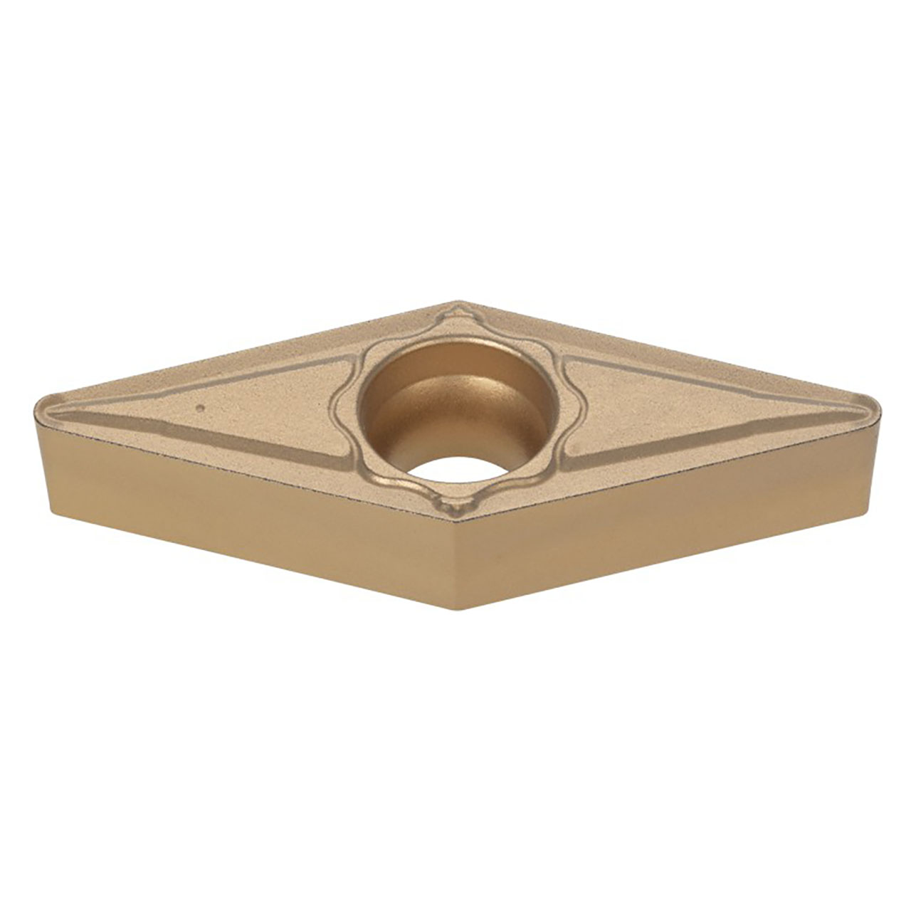 Tungaloy 6777833 | VBMT 332 TM T9215 3/8" Circle Diameter x 0.187" Thickness x 0.031" Radius TiCN+Al2O3+TiN Coated Carbide Indexable Turning Insert