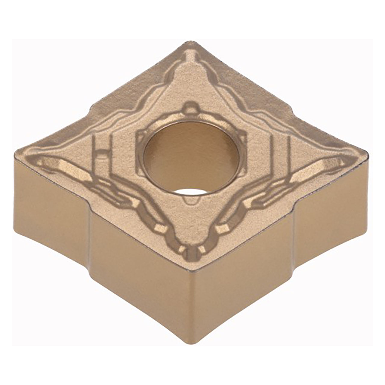 Tungaloy 6799662 | GNMG 330.5E TSF AH8015 3/8" Circle Diameter x 0.187" Thickness x 0.008" Radius TiAlN Coated Carbide Indexable Turning Insert