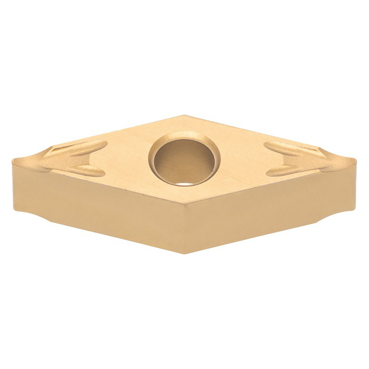 Tungaloy 6750988 | VNMG 2.332E SS T6120 0.281" Circle Diameter x 0.187" Thickness x 0.031" Radius TiCN+TiN Coated Carbide Indexable Turning Insert