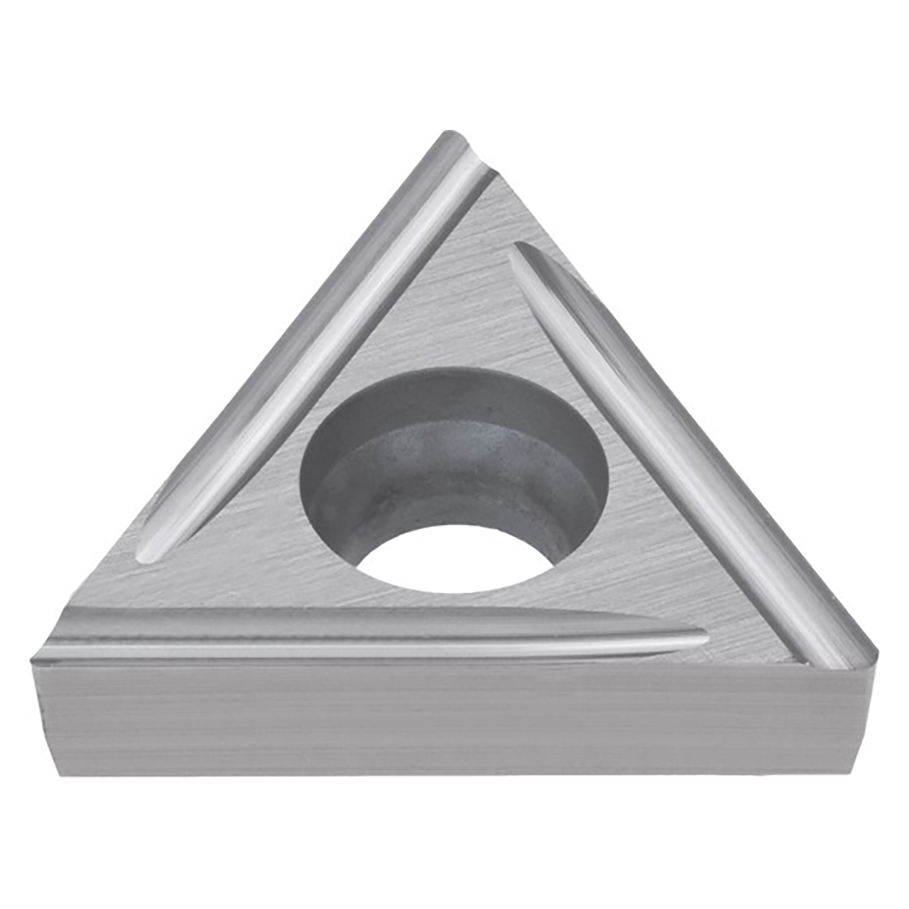 Tungaloy 6723935 | TCGT 220.5 R-J10 J9530 1/4" Circle Diameter x 1/8" Thickness x 0.008" Radius TiN Coated Carbide Indexable Turning Insert