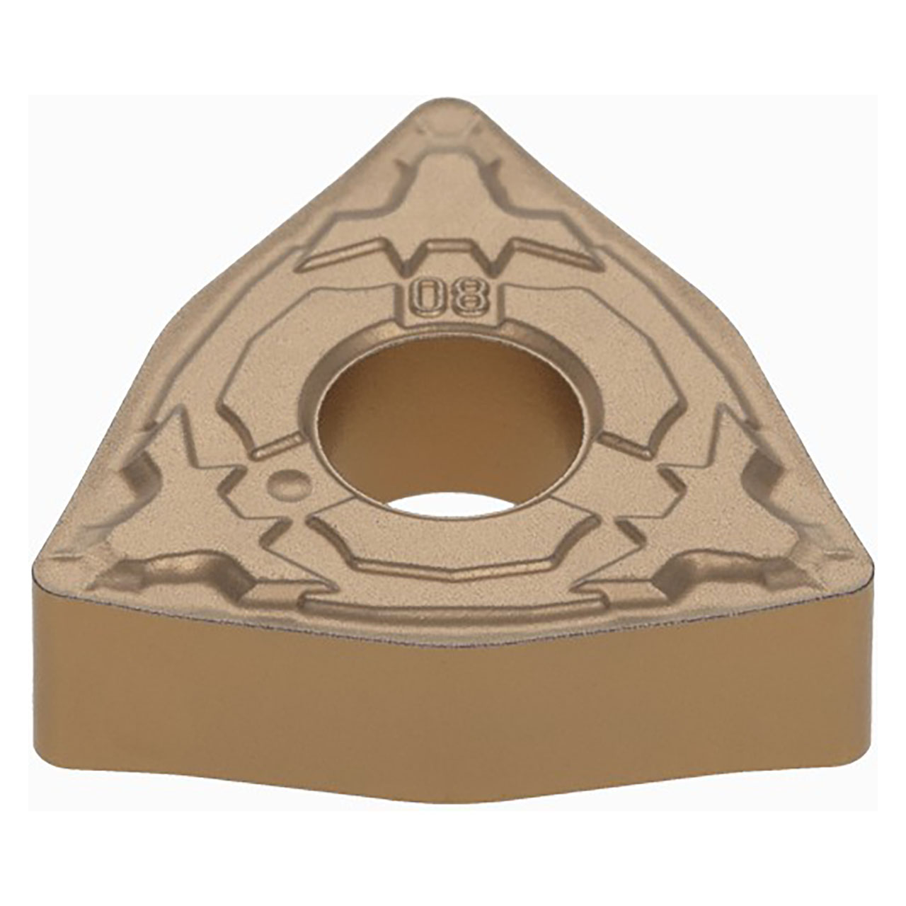 Tungaloy 6796058 | WNMG 432 PS T9215 1/2" Circle Diameter x 0.187" Thickness x 0.031" Radius TiCN+Al2O3+TiN Coated Carbide Indexable Turning Insert