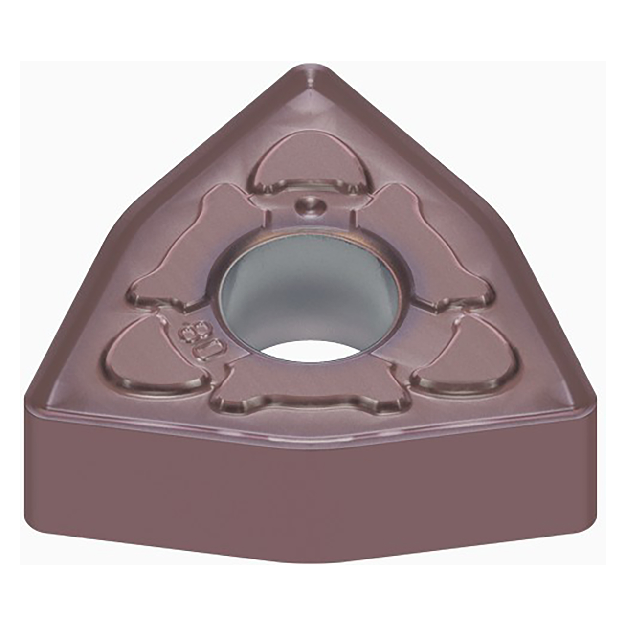 Tungaloy 6892231 | WNMG 431 SDM AH6235 1/2" Circle Diameter x 0.187" Thickness x 0.016" Radius Carbide Indexable Turning Insert