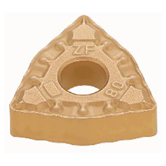 Tungaloy 6772379 | WNMG 432 ZF T9215 1/2" Circle Diameter x 0.187" Thickness x 0.031" Radius TiCN+Al2O3+TiN Coated Carbide Indexable Turning Insert
