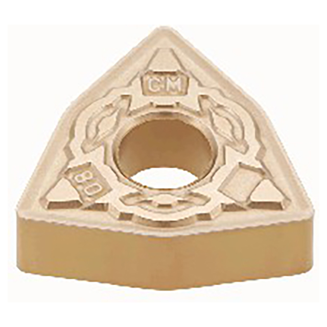 Tungaloy 6850365 | WNMG 433 CM T5115 1/2" Circle Diameter x 0.187" Thickness x 0.047" Radius TiCN+Al2O3+TiN Coated Carbide Indexable Turning Insert