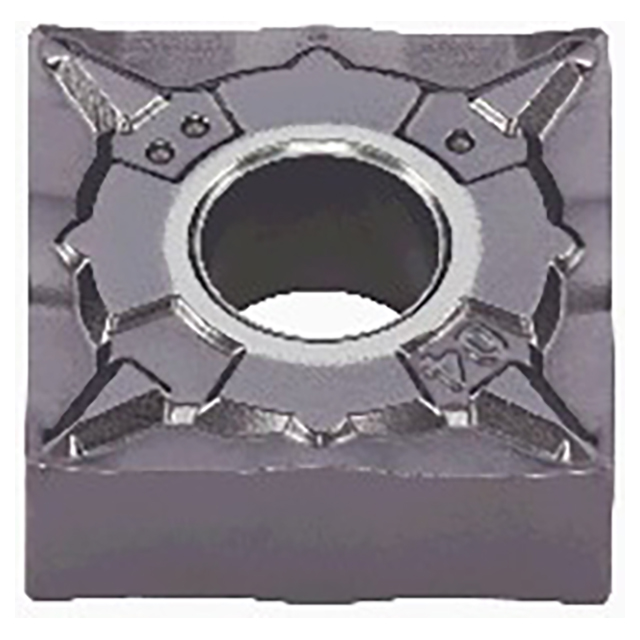 Tungaloy 6826504 | SNMG 432 SF T6120 1/2" Circle Diameter x 0.187" Thickness x 0.031" Radius TiCN+TiN Coated Carbide Indexable Turning Insert