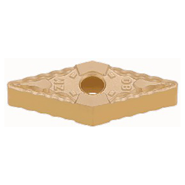 Tungaloy 6772363 | VNMG 332 ZM T9215 3/8" Circle Diameter x 0.187" Thickness x 0.031" Radius TiCN+Al2O3+TiN Coated Carbide Indexable Turning Insert