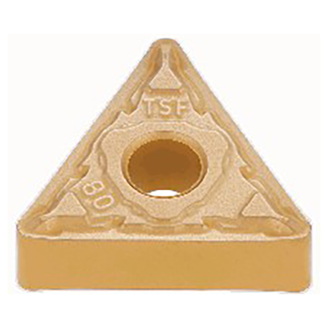 Tungaloy 6772306 | TNMG 332 TSF T9215 3/8" Circle Diameter x 0.187" Thickness x 0.031" Radius TiCN+Al2O3+TiN Coated Carbide Indexable Turning Insert