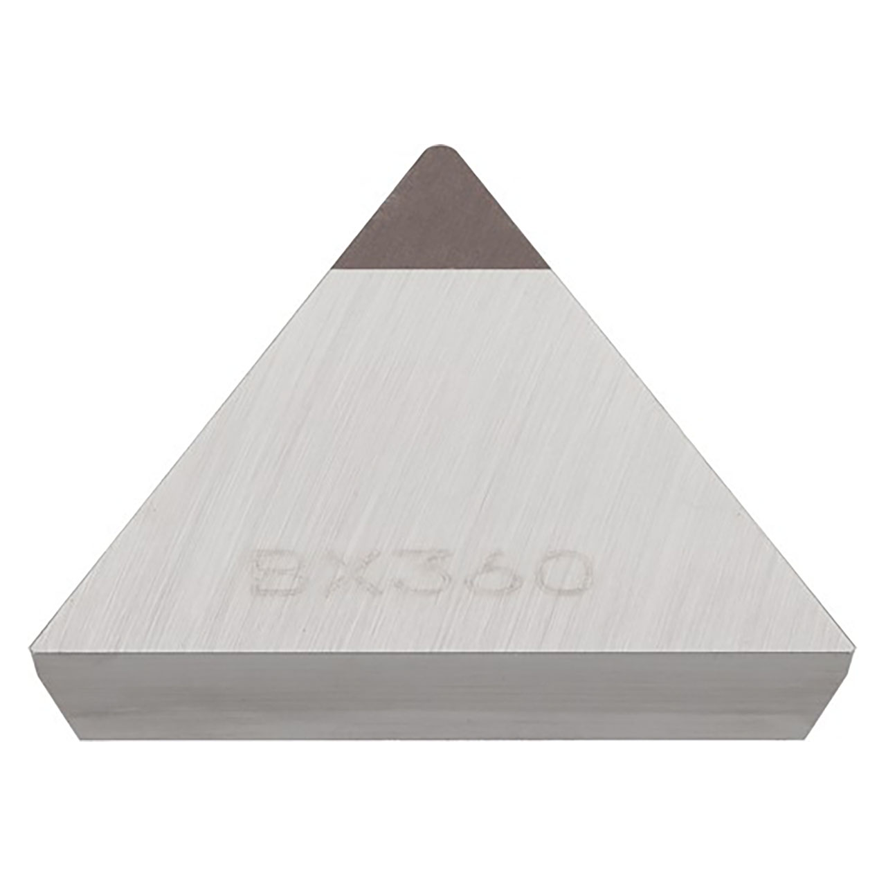 Tungaloy 6808834 | TPGN 222 QBN BX360 1/4" Circle Diameter x 1/8" Thickness x 0.031" Radius Polycrystalline Cubic Boron Nitride Indexable Turning Insert