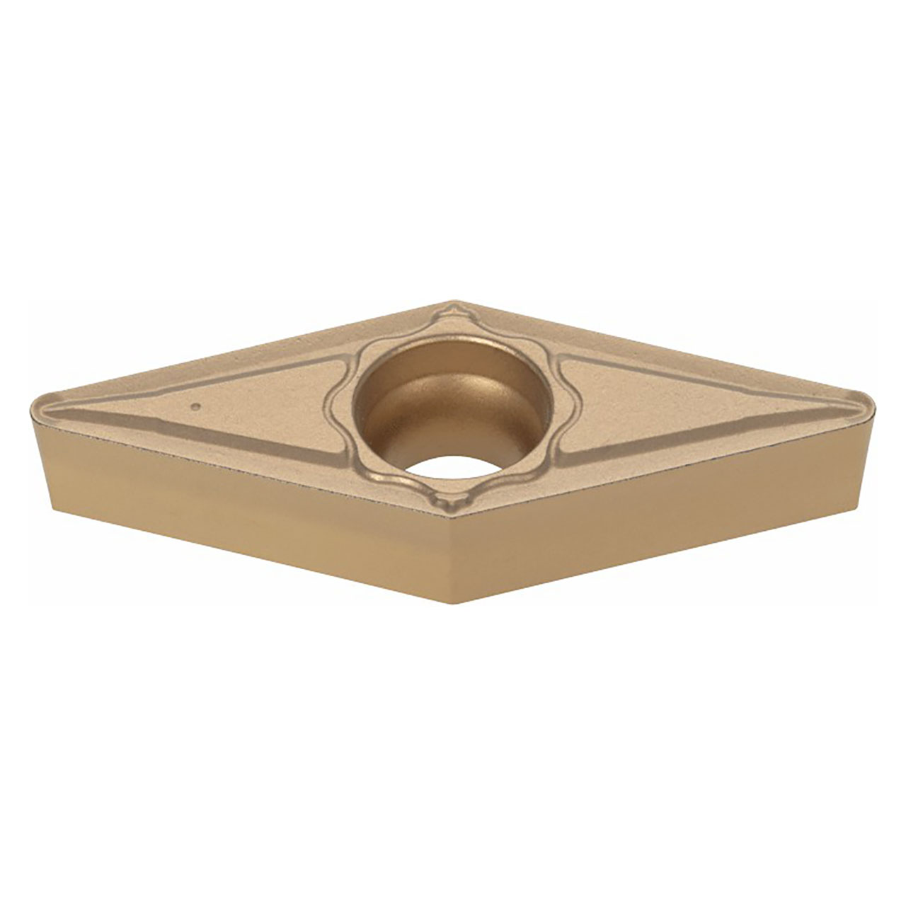 Tungaloy 6777834 | VCMT 331 TM T9215 3/8" Circle Diameter x 0.187" Thickness x 0.016" Radius TiCN+Al2O3+TiN Coated Carbide Indexable Turning Insert