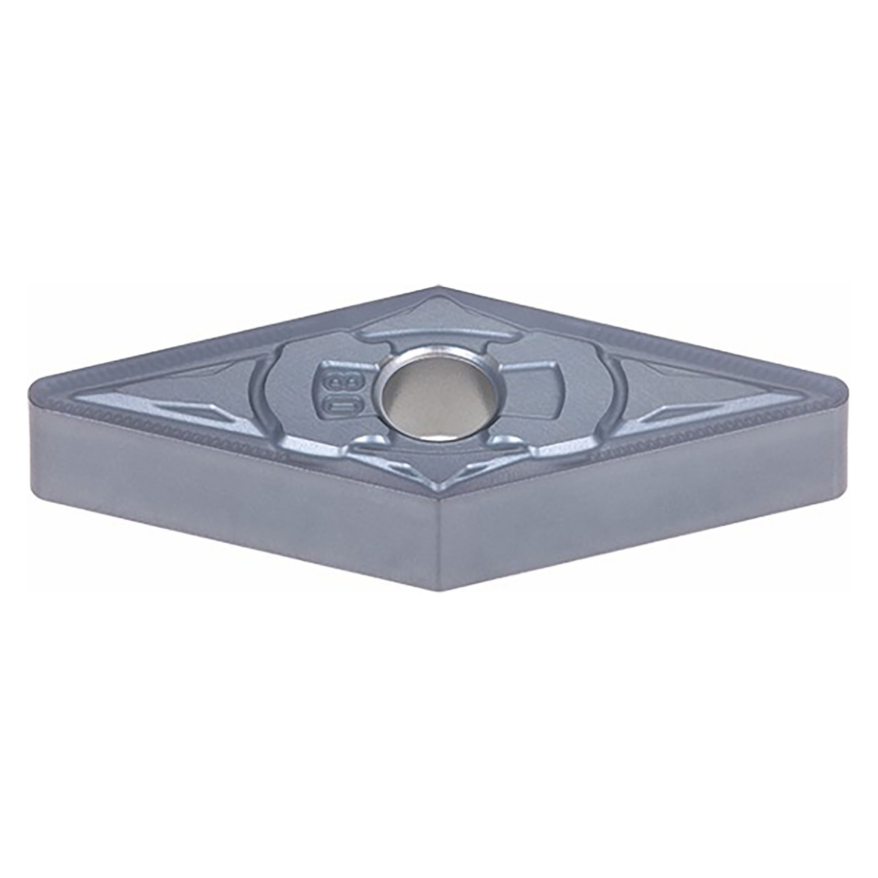 Tungaloy 6741711 | VNMG 331 HRM AH8005 3/8" Circle Diameter x 0.187" Thickness x 0.016" Radius TiAlN Coated Carbide Indexable Turning Insert